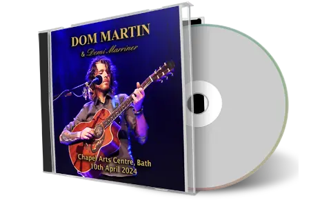 Front cover artwork of Dom Martin 2024-04-10 CD Bath Audience