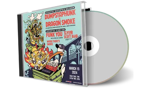 Front cover artwork of Dragon Smoke 2024-03-15 CD Denver Audience