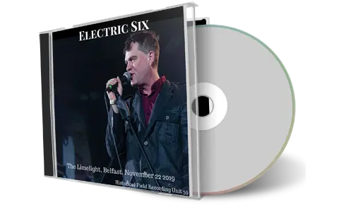 Front cover artwork of Electric Six 2019-11-22 CD Belfast Audience