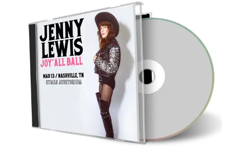 Front cover artwork of Jenny Lewis 2024-03-13 CD Nashville Audience