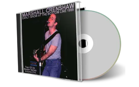 Front cover artwork of Marshall Crenshaw 1999-08-14 CD New York City Audience