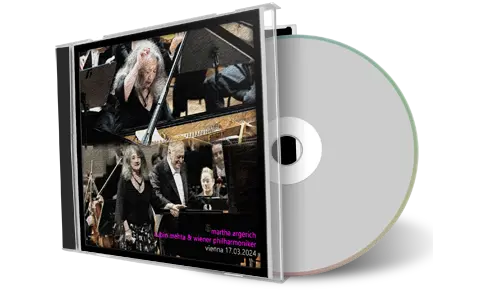 Front cover artwork of Martha Argerich 2024-03-17 CD Vienna Soundboard