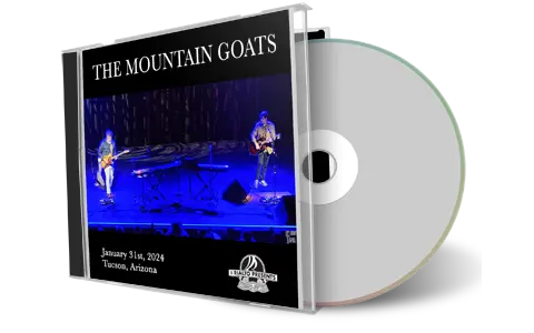Front cover artwork of Mountain Goats 2024-01-31 CD Arizona Audience