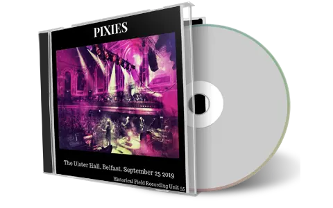 Front cover artwork of Pixies 2019-09-25 CD Belfast Audience