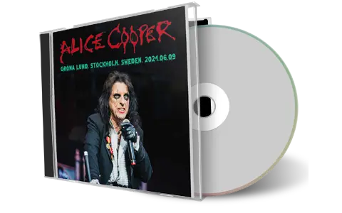 Front cover artwork of Alice Cooper 2024-06-09 CD Stockholm Audience