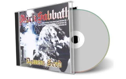 Front cover artwork of Black Sabbath Compilation CD Demon Seed 1980 Audience