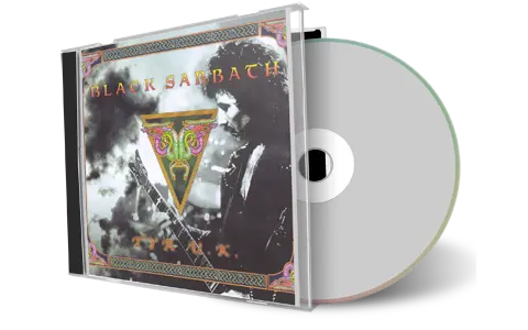 Front cover artwork of Black Sabbath Compilation CD Tyr Uk 1990 Audience