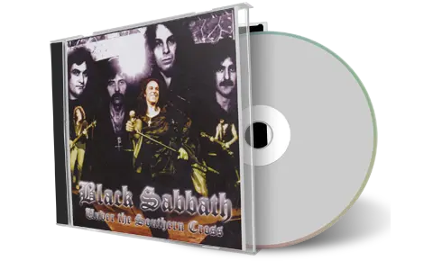 Front cover artwork of Black Sabbath Compilation CD Under The Southern Cross 1980 Audience