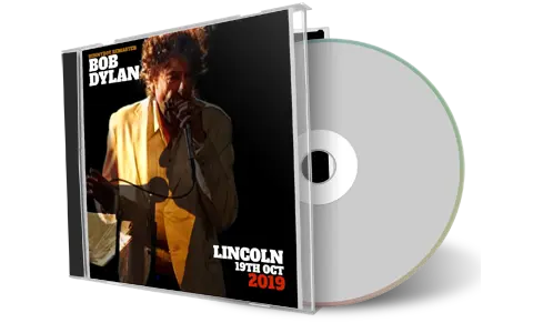 Front cover artwork of Bob Dylan 2019-10-19 CD Lincoln Audience