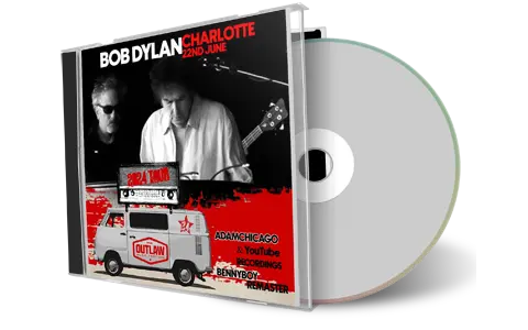 Front cover artwork of Bob Dylan 2024-06-22 CD Charlotte Audience