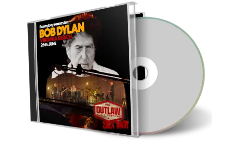 Front cover artwork of Bob Dylan 2024-06-26 CD Virginia Beach Audience
