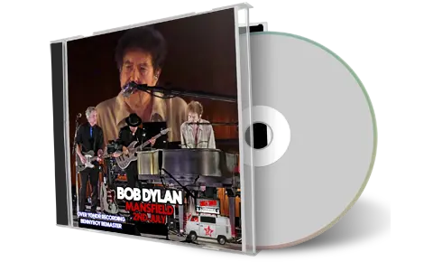 Front cover artwork of Bob Dylan 2024-07-02 CD Mansfield Audience