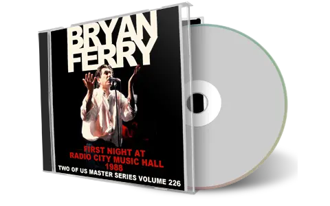 Front cover artwork of Bryan Ferry 1988-08-09 CD New York City Audience