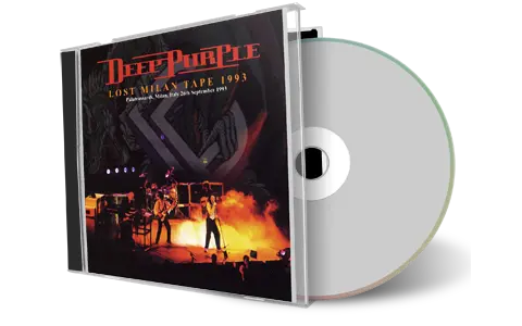 Front cover artwork of Deep Purple 1993-08-26 CD Milan Audience