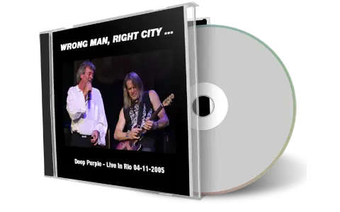 Front cover artwork of Deep Purple 2005-11-04 CD Rio Audience