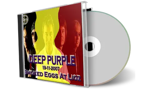 Front cover artwork of Deep Purple 2007-11-19 CD Lioz Audience