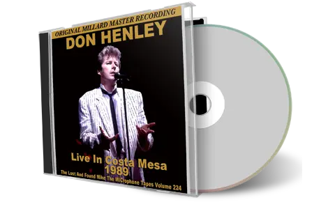 Front cover artwork of Don Henley 1989-10-01 CD Costa Mesa Audience
