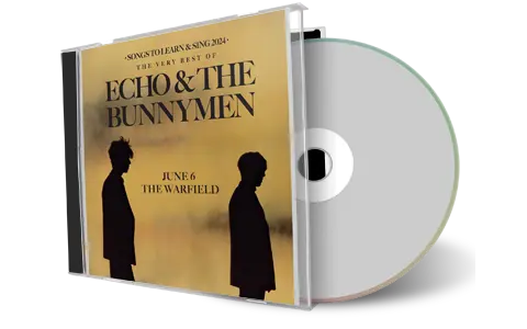 Front cover artwork of Echo And The Bunnymen 2024-06-06 CD San Francisco Audience