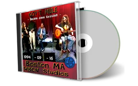 Front cover artwork of Govt Mule 1994-09-16 CD Boston Soundboard