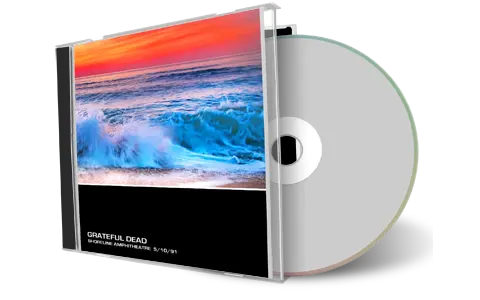 Front cover artwork of Grateful Dead 1991-05-10 CD Mountain View Soundboard
