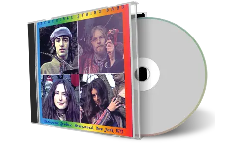 Front cover artwork of Incredible String Band Compilation CD Hempstead 1973 Soundboard
