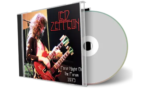Front cover artwork of Led Zeppelin 1975-03-24 CD Inglewood Audience