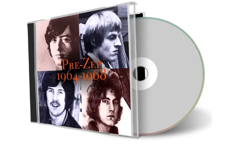 Front cover artwork of Led Zeppelin Compilation CD Pre-Zep 1964-1968 Soundboard