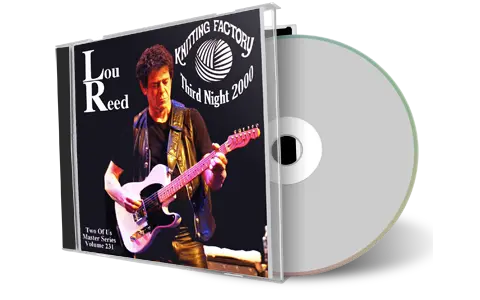 Front cover artwork of Lou Reed 2000-04-02 CD New York City Audience