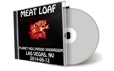 Front cover artwork of Meat Loaf 2014-06-21 CD Las Vegas Audience