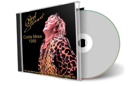 Front cover artwork of Rod Stewart 1989-04-15 CD Costa Mesa Audience