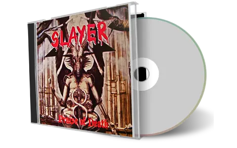 Front cover artwork of Slayer Compilation CD Til Death Do Us Part And Praise Of Death 1984 1987 Audience