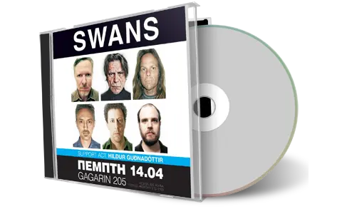 Front cover artwork of Swans 2011-04-14 CD Athens Audience