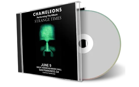 Front cover artwork of The Chameleons 2024-06-09 CD San Francisco Audience