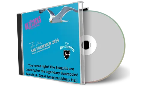 Front cover artwork of The Seagulls 2024-03-14 CD San Francisco Audience