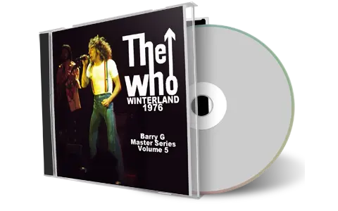Front cover artwork of The Who 1976-03-27 CD San Francisco Audience