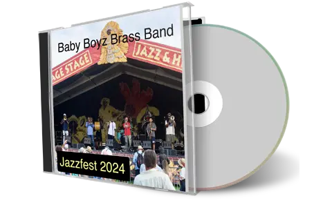 Front cover artwork of Baby Boyz Brass Band 2024-04-26 CD New Orleans Soundboard