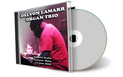 Front cover artwork of Delvon Lamarr Organ Trio 2024-06-01 CD Pentyrch Audience