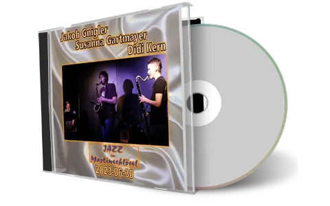 Front cover artwork of Jakob Gnigler 2023-06-30 CD Wien Audience