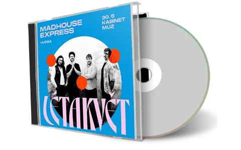 Front cover artwork of Madhouse Express 2024-05-30 CD Brno Audience