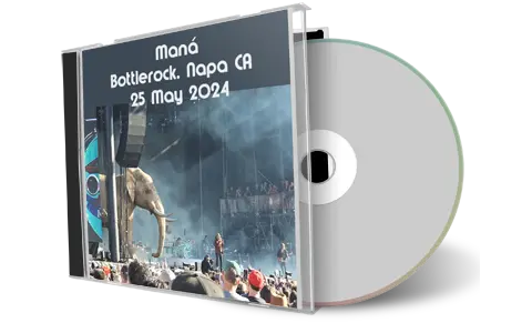 Front cover artwork of Mana 2024-05-25 CD Napa Audience