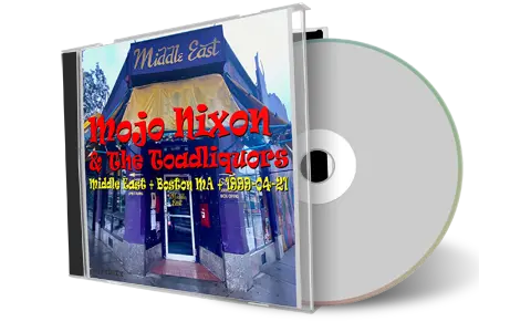 Front cover artwork of Mojo Nixon 1999-04-21 CD Boston Soundboard
