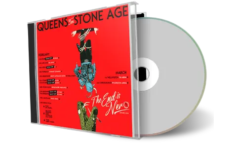 Front cover artwork of Queens Of The Stone Age 2024-02-16 CD Hobart Audience