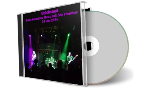 Front cover artwork of Quicksand 2024-06-24 CD San Francisco Audience