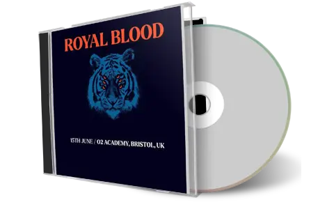 Front cover artwork of Royal Blood 2024-06-15 CD O2 Academy Bristol Audience
