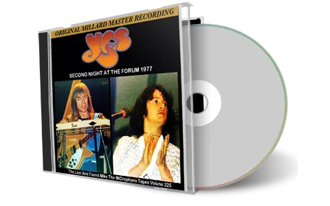 Front cover artwork of Yes 1977-09-24 CD Inglewood Audience