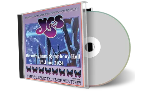 Front cover artwork of Yes 2024-06-01 CD Birmingham Audience
