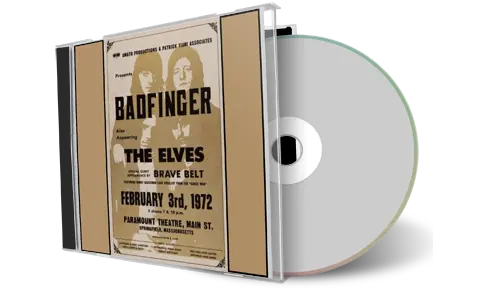 Front cover artwork of Badfinger 1972-02-03 CD Springfield Audience