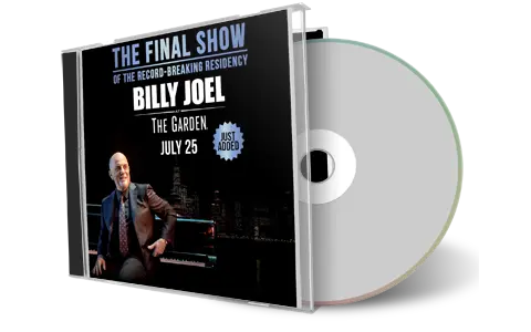 Front cover artwork of Billy Joel 2024-07-25 CD New York City Soundboard