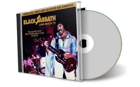 Front cover artwork of Black Sabbath 1975-09-07 CD Long Beach Audience