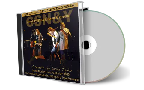 Front cover artwork of Csny 1990-03-31 CD Santa Monica Audience
